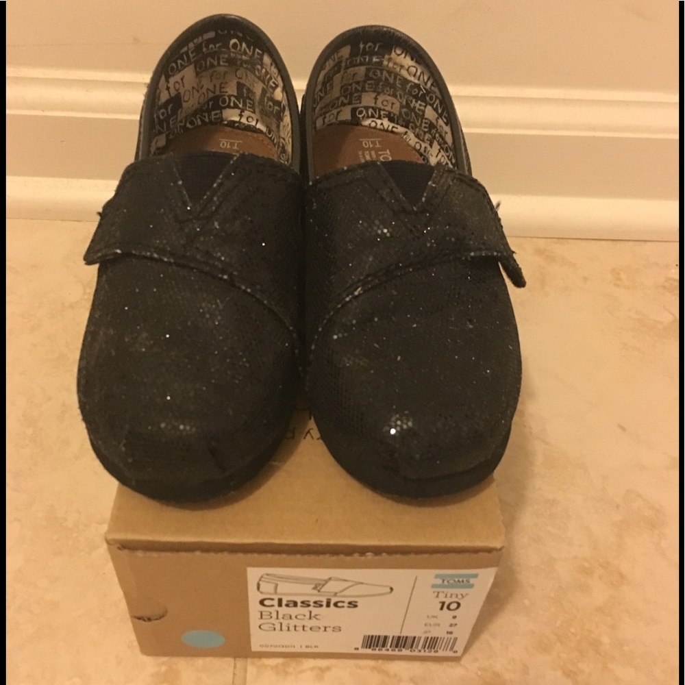 TOMs glitter shoes